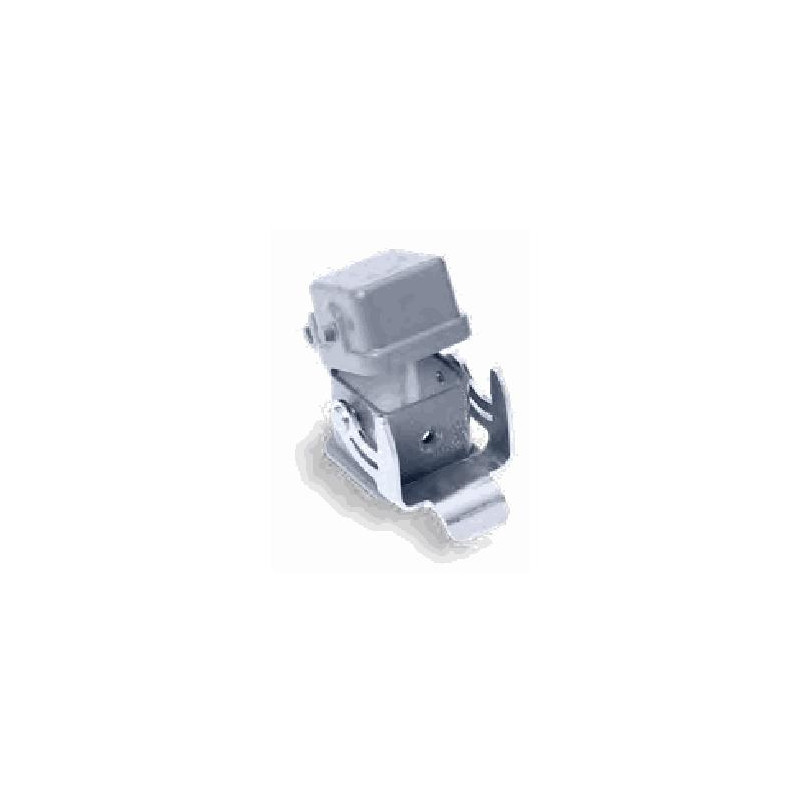Embase encastrée 3A, Alliage de zinc moulé, Alliage de zinc moulé, IP65, Sortie basse